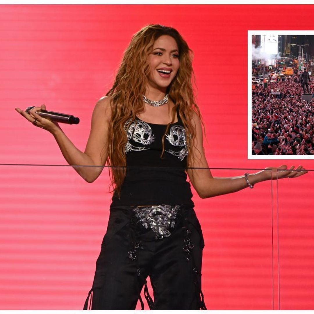 Shakira desata la locura en Times Square con su espectacular concierto