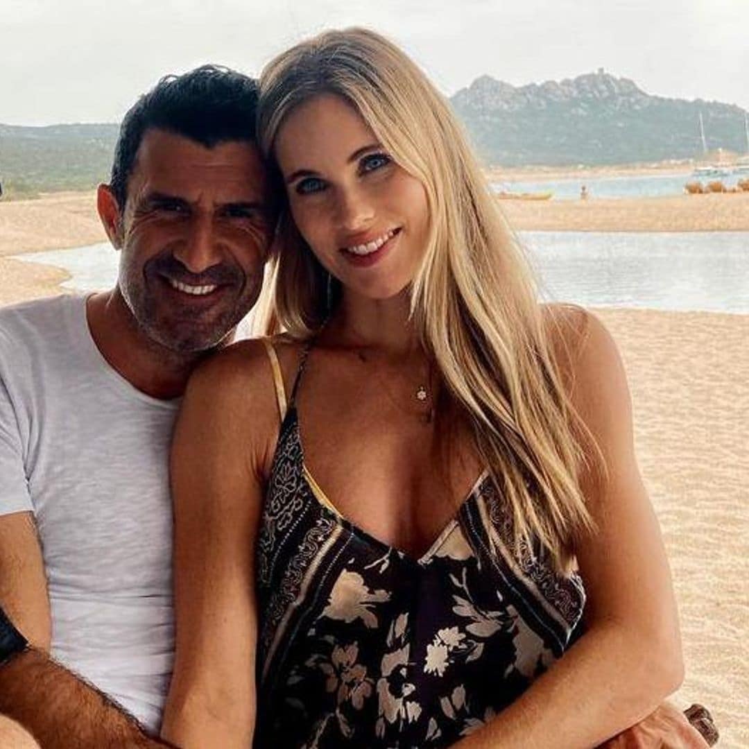 Luis Figo y Helene Svedin: la romántica cena que pone fin a los rumores de crisis