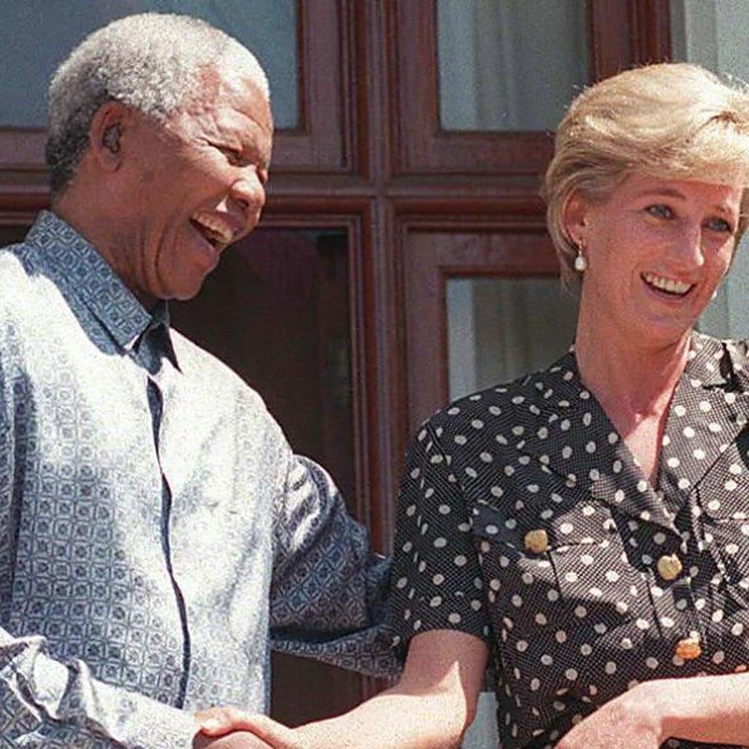 El nieto de Nelson Mandela nos habla de la conexión de su abuelo con Lady Di: ‘La consideraba como una de sus hijas’