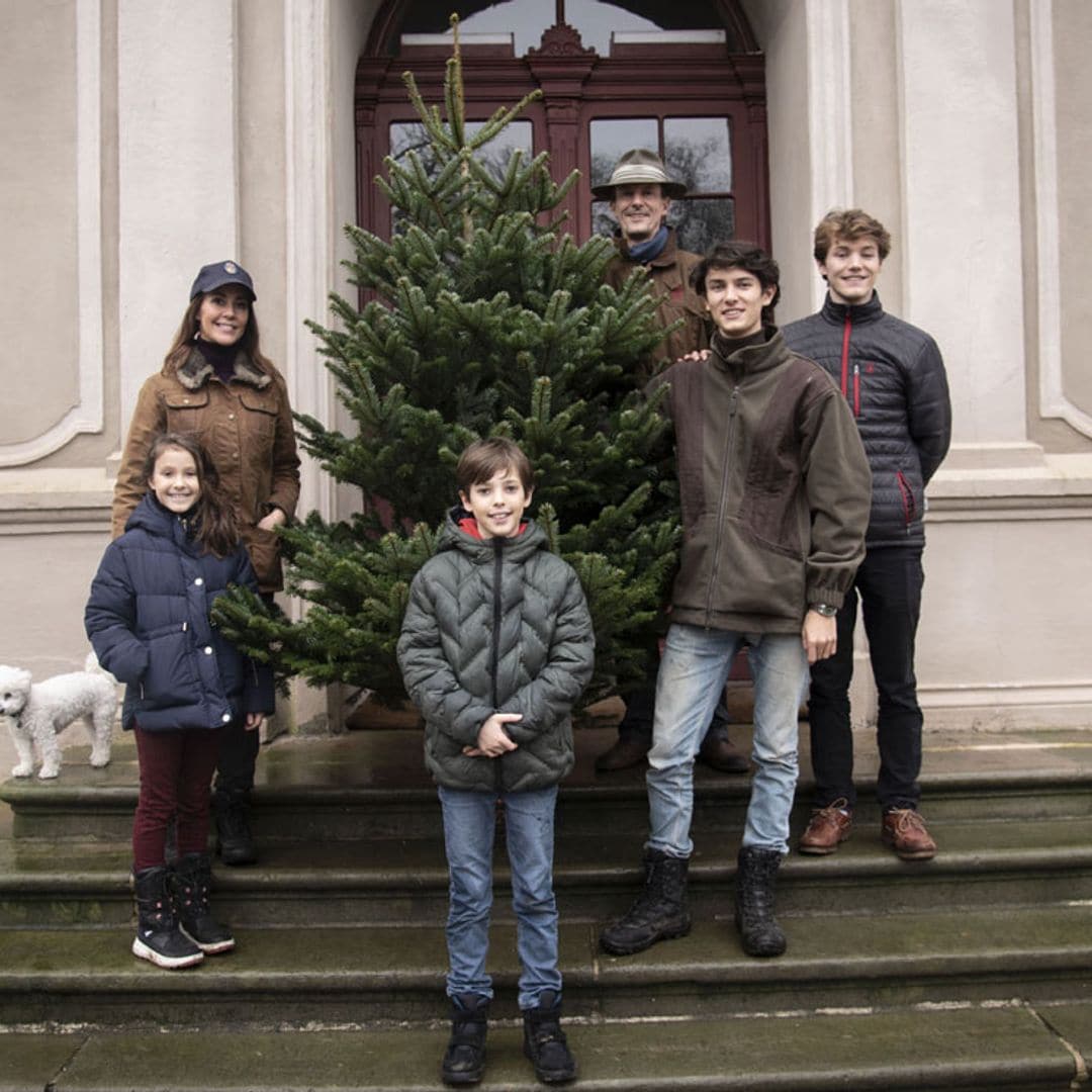 ¡A la caza del abeto perfecto! Joaquín de Dinamarca y su familia, los últimos en tener árbol de Navidad