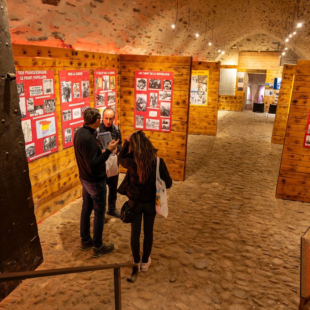 Exposición en el Château Royal de Colliure, Francia