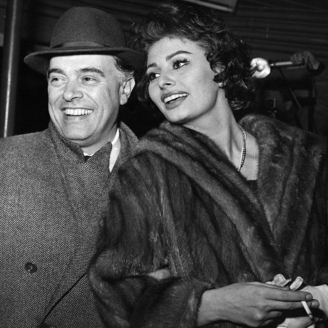 Sofia Loren and Carlo Ponti