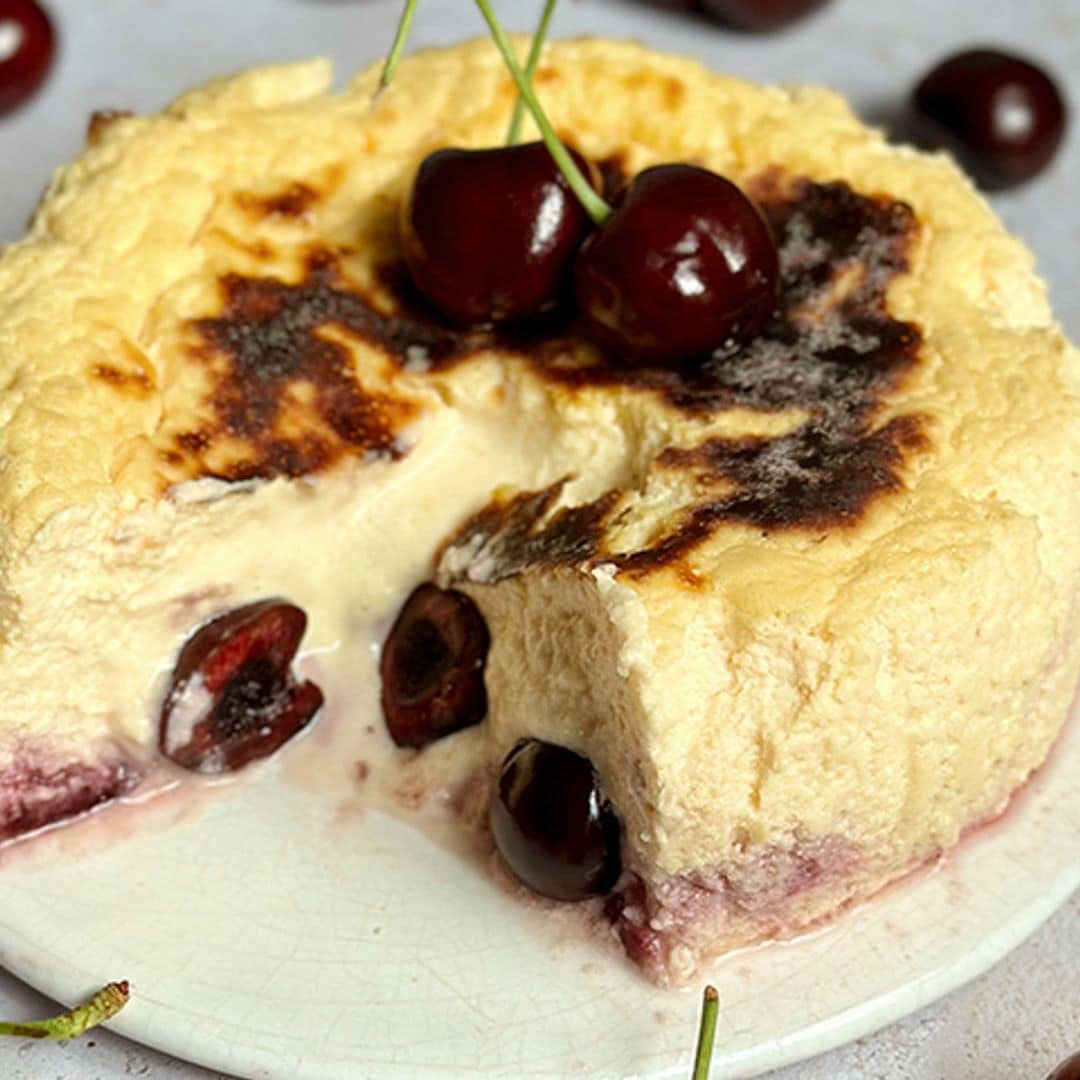 'Cheesecake' original de cerezas