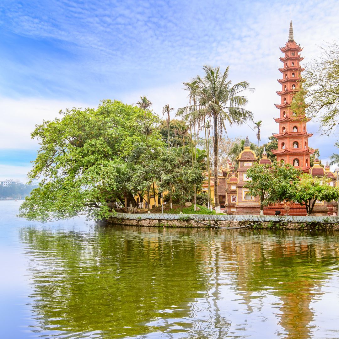 Pagoda Tran Quoc, Hanoi, Vietnam