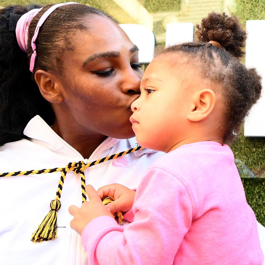 Serena Williams y el ingenioso truco para trabajar desde casa y cuidar de su hija Olympia