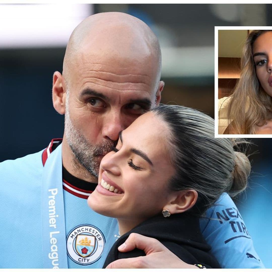 Ella es María, la guapa hija mayor de Pep Guardiola