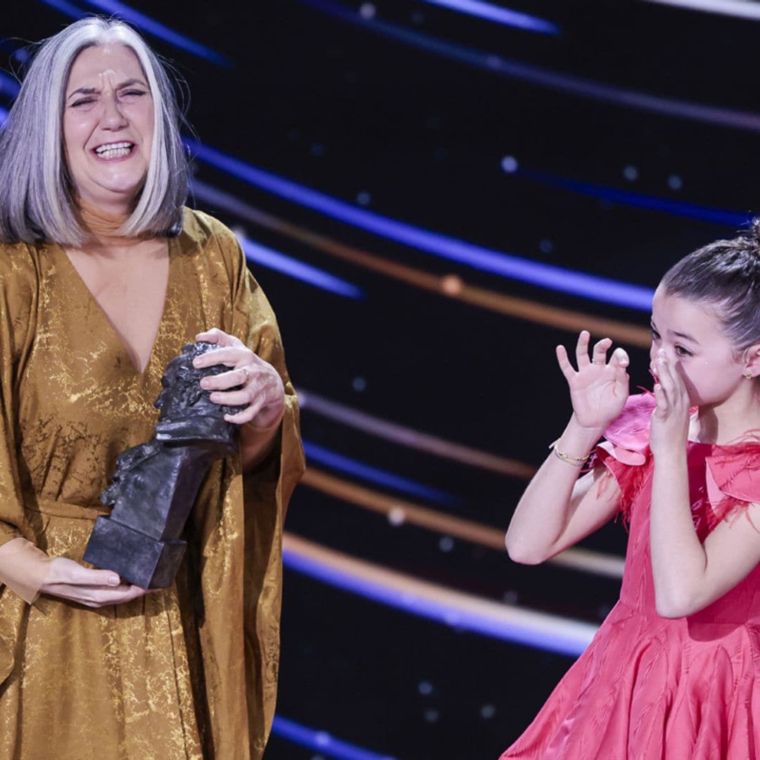 La actriz Sofía Otero, de 10 años, protagoniza la escena más tierna de los Goya