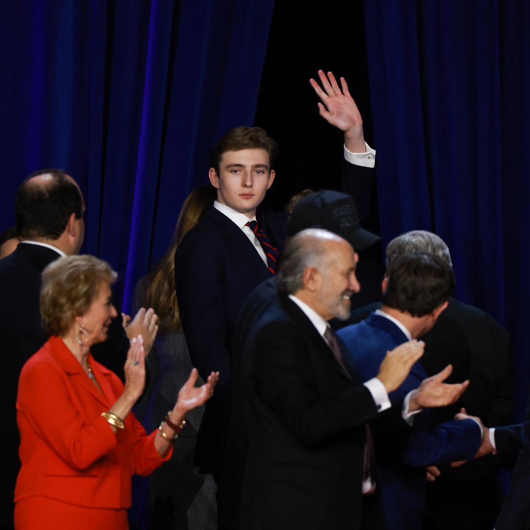 Barron Trump acapara todas las miradas por su increíble altura