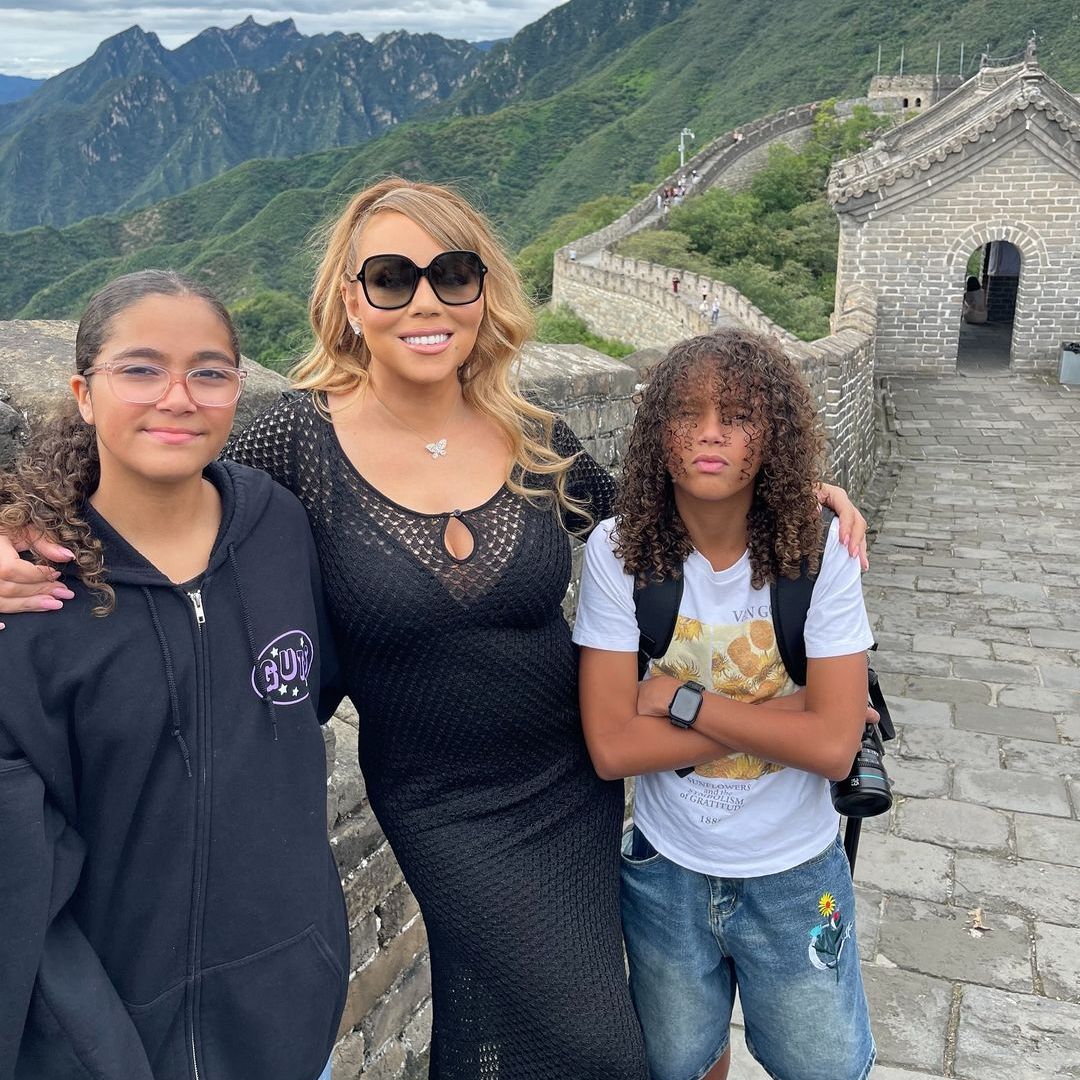 Mariah Carey reaparece con sus hijos, su mayor apoyo, tras la muerte de su madre y su hermana