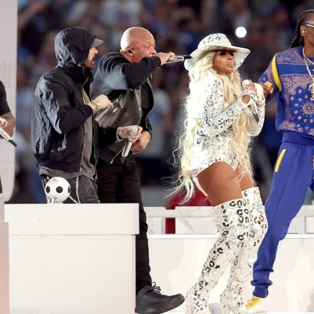 Dr. Dre, Eminem, Mary J. Blige... Así fue el increíble show de medio tiempo del Super Bowl LVI