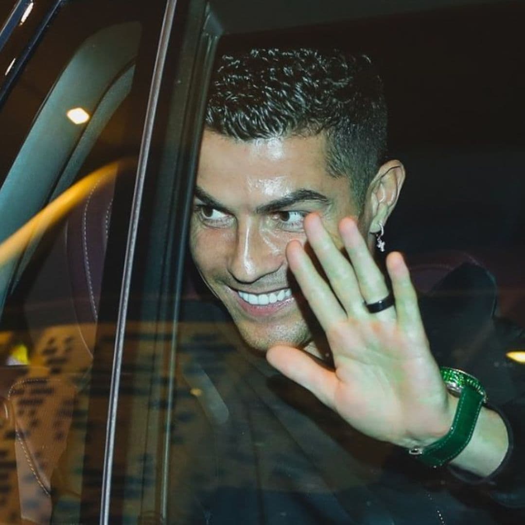 Cristiano causa furor en el centro de Madrid con su Bugatti Centodieci de 8 millones de euros