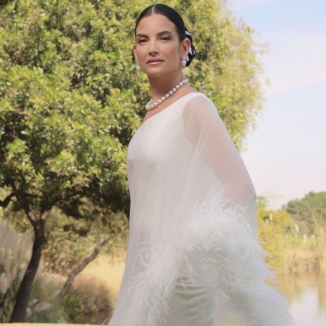 Así fueron los cuatro espectaculares vestidos que Natalia Jiménez llevó en su boda