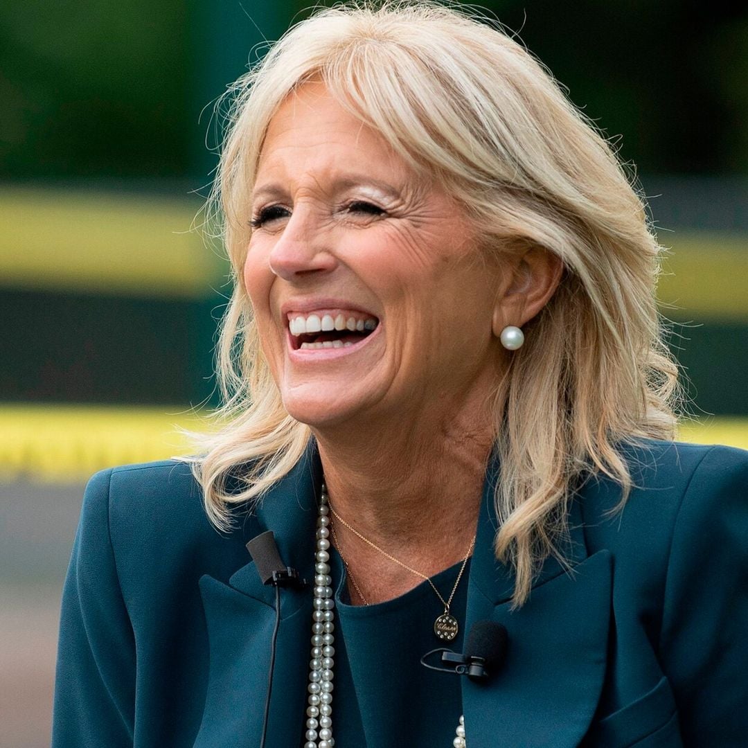 Jill Biden sorprende a la exprimera dama con una canasta de vegetales