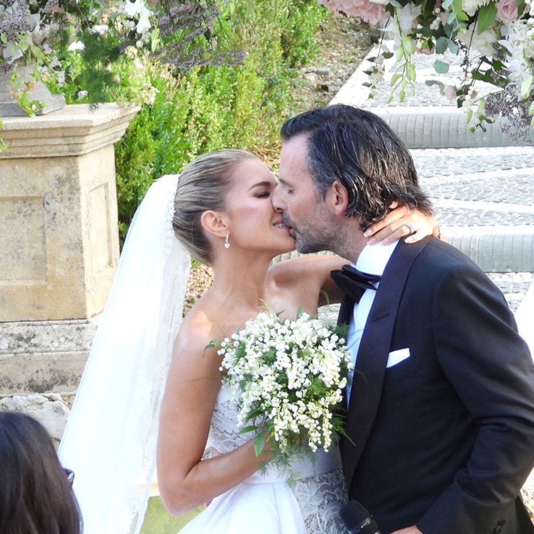 Las primeras imágenes de la boda de ensueño de Sylvie Meis y Niclas Castello