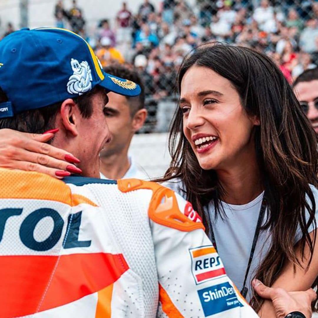 El cariñoso encuentro de María Pedraza y Marc Márquez, a los que se les relacionó en 2021