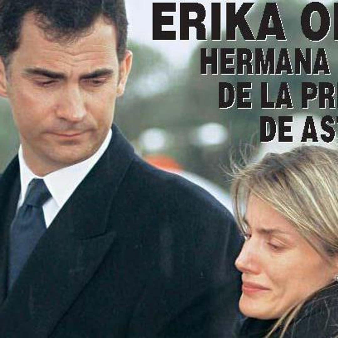 Se cumplen quince años del fallecimiento de Erika Ortiz, uno de los momentos más difíciles en la vida de doña Letizia