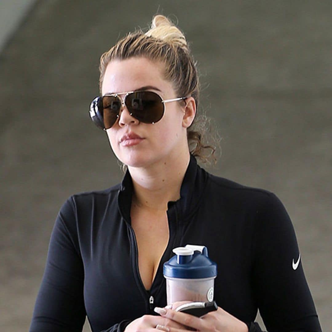 Khloé Kardashian hace oídos sordos a las críticas por su duro entrenamiento premamá