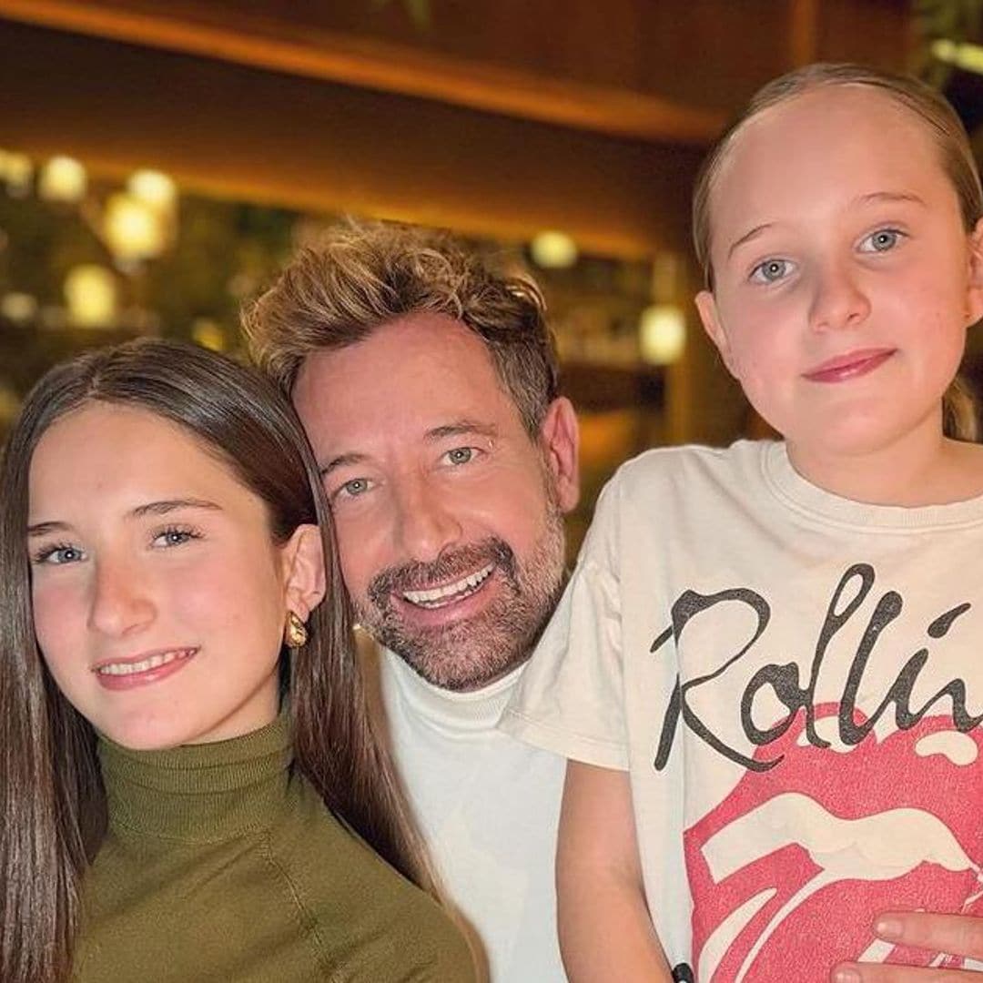 gabriel soto con sus hijas elissa y miranda