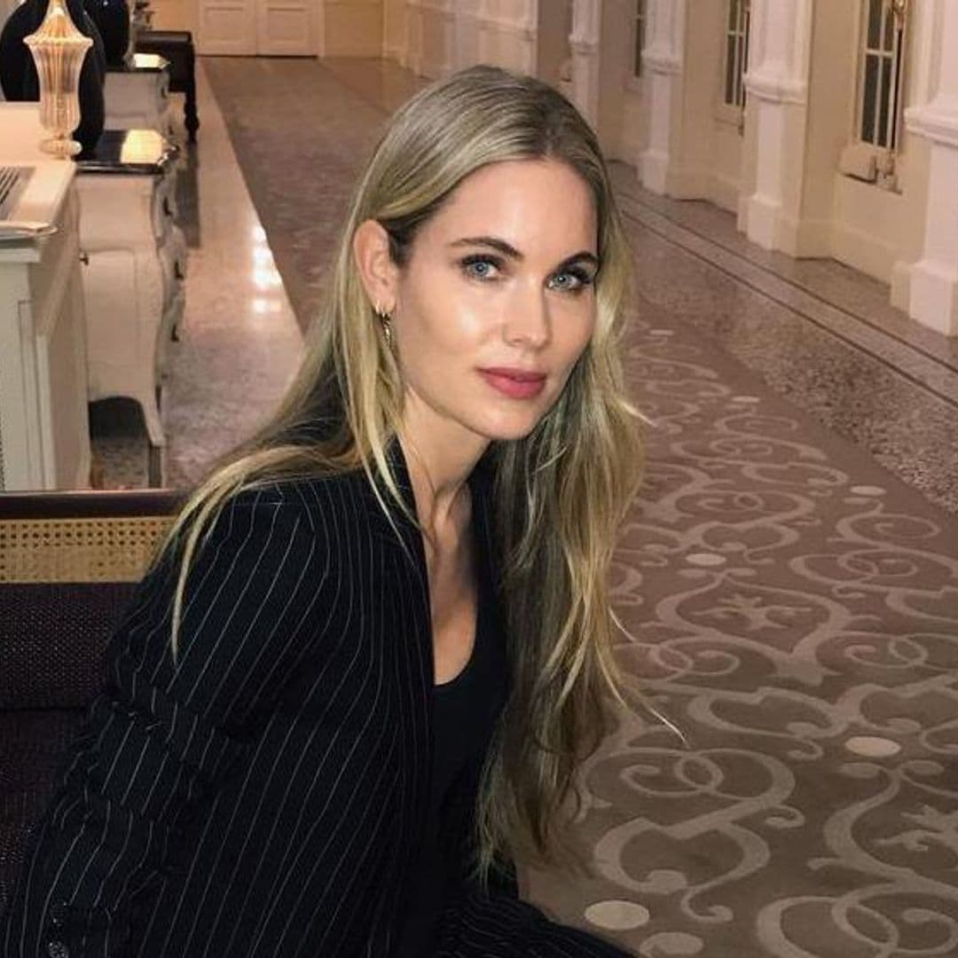 Helene Svedin celebra la mayoría de edad de su hija Stella