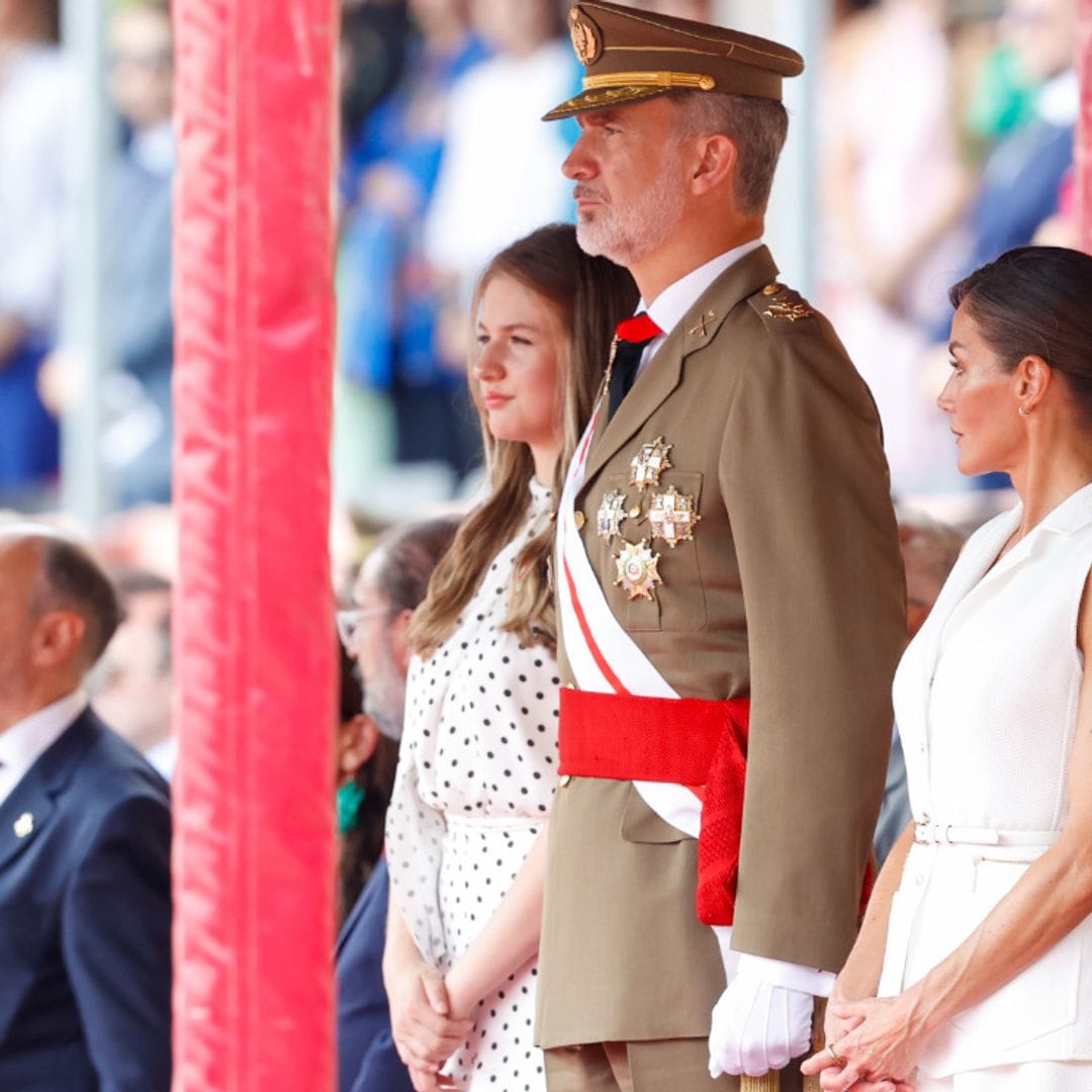 Así será la presencia de la princesa Leonor en la Fiesta Nacional