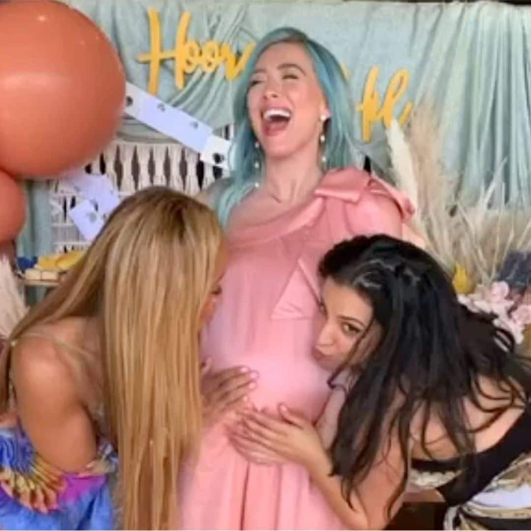 La ‘baby shower’ de Hilary Duff… ¿da una pista sobre si el bebé que espera es niño o niña?