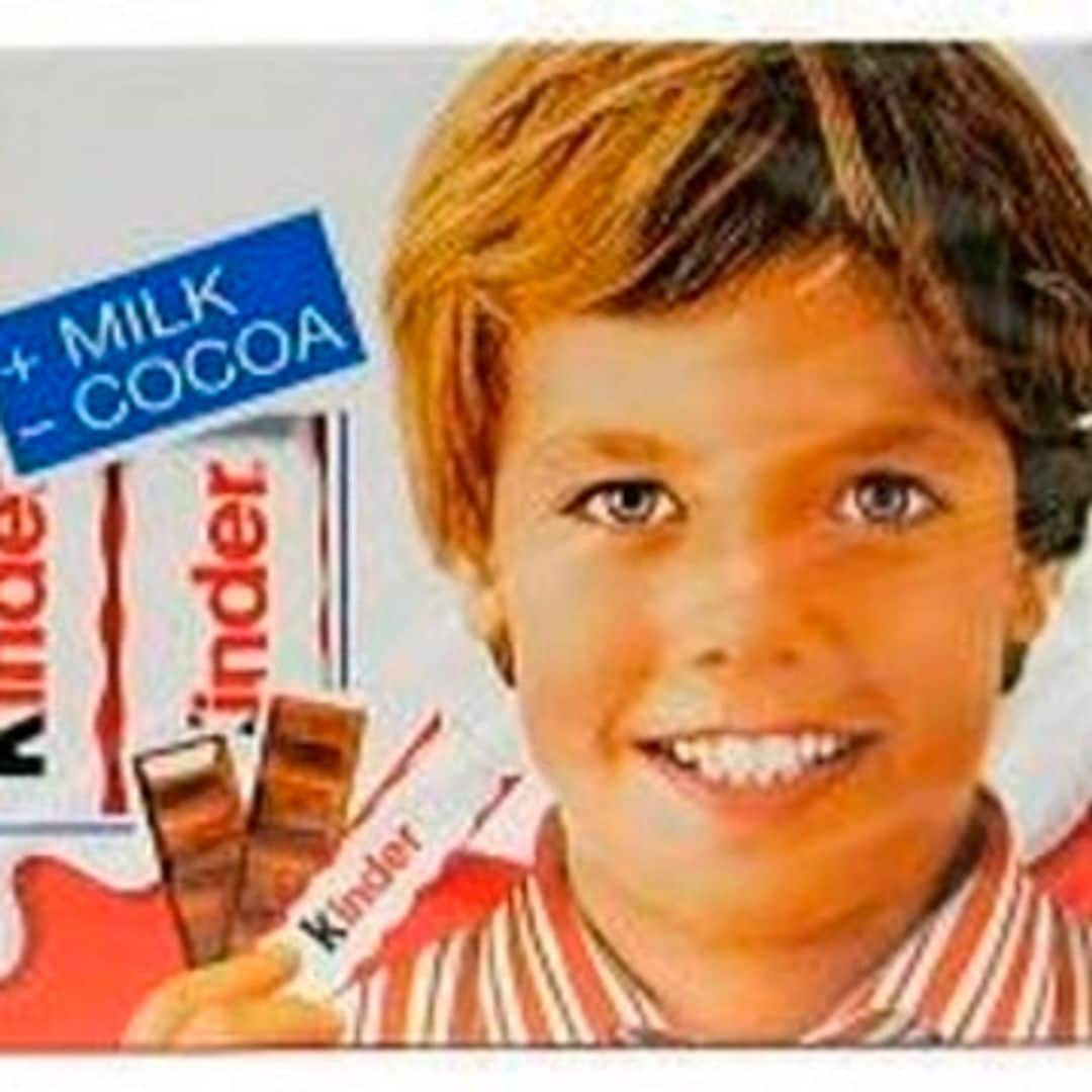 Así es ahora el niño que aparecía en las cajas de Kinder Chocolate