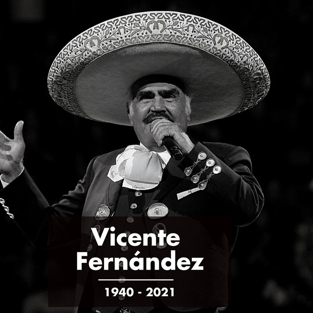 Vicente Fernández fallece a los 81 años