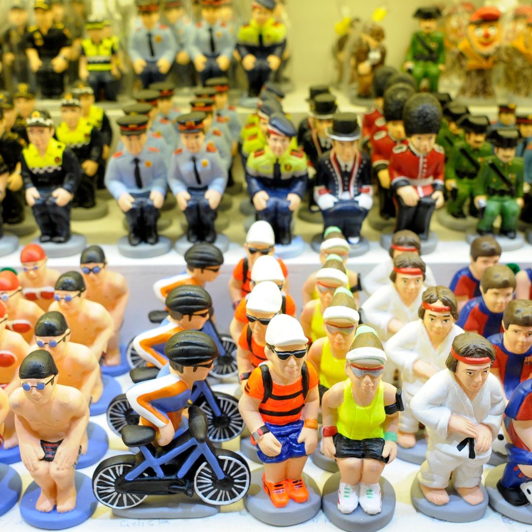 Caganer, Barcelona, Navidad