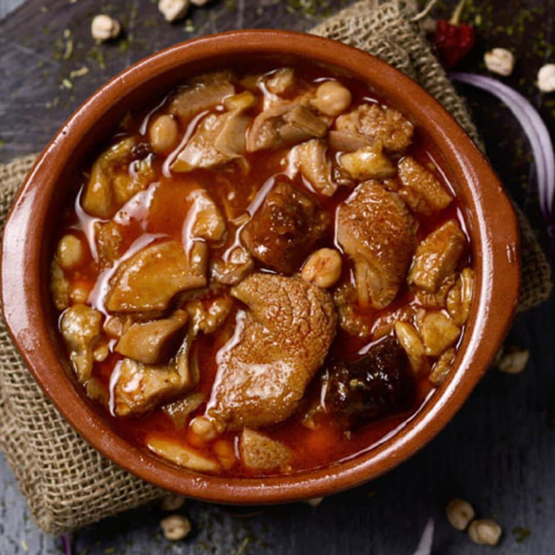 Garbanzos con callos