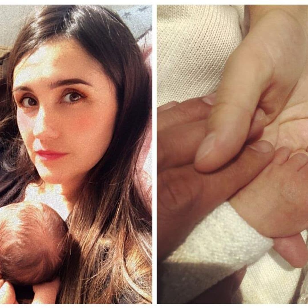 ‘Agotada, enamorada y agradecida’, Dulce María comparte su sentir en su primer mes como mamá