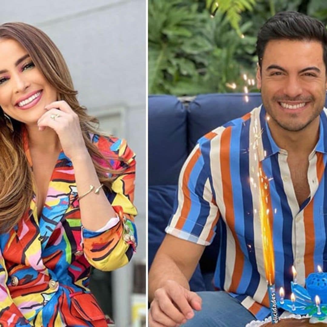 Cynthia Rodríguez le dedica una cariñosa felicitación de cumpleaños a Carlos Rivera