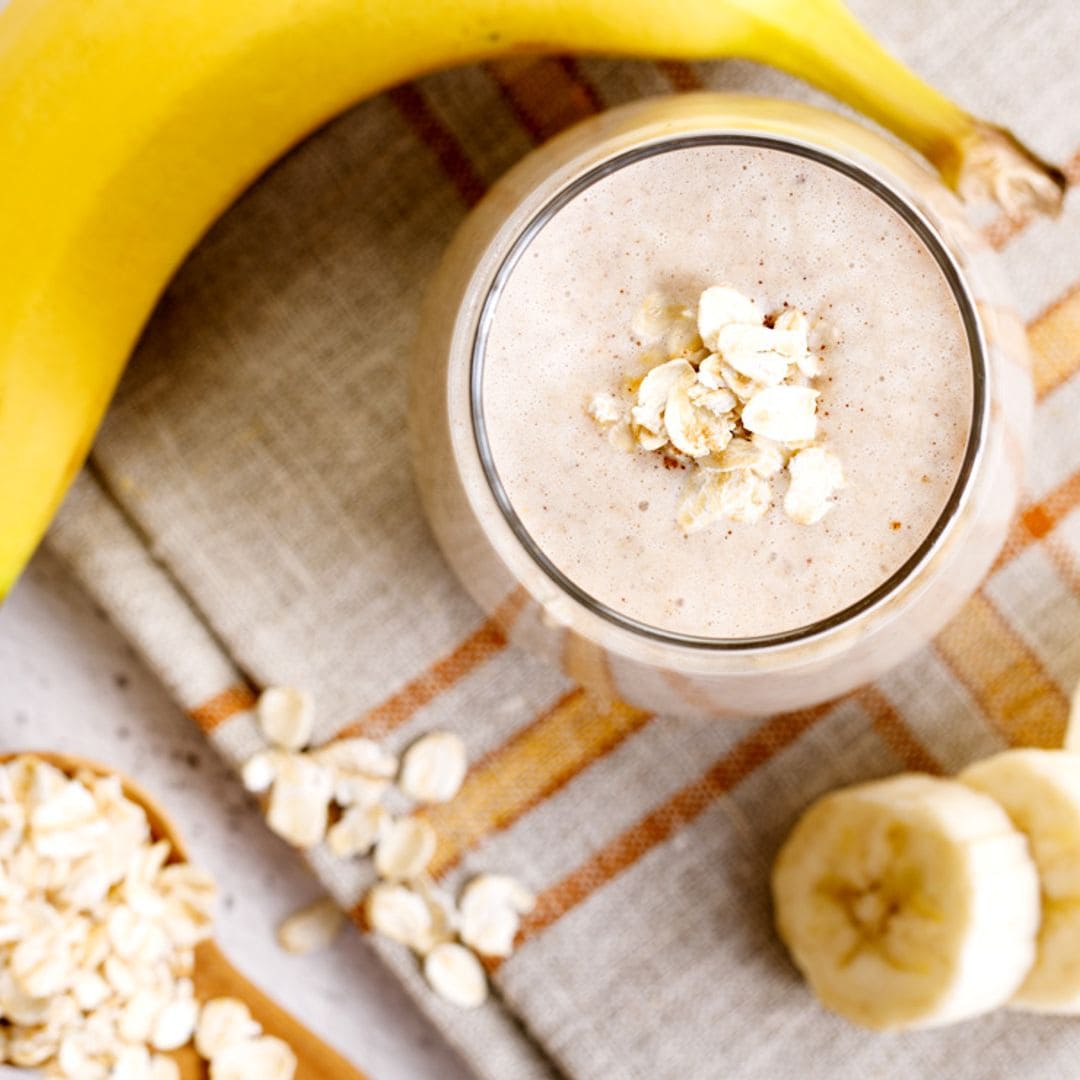 'Smoothie' de avena y plátano