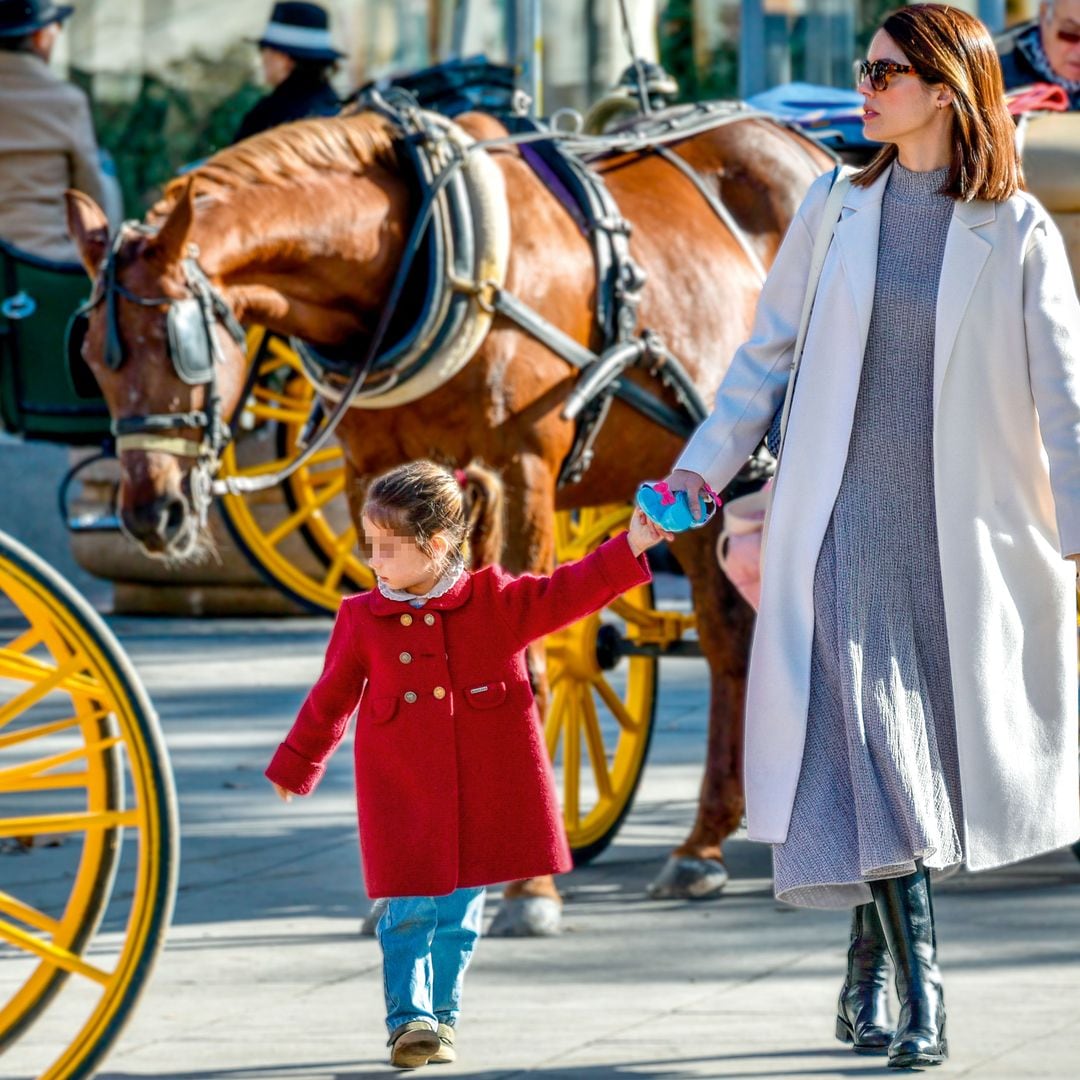 Sofía Palazuelo con su hija Rosario