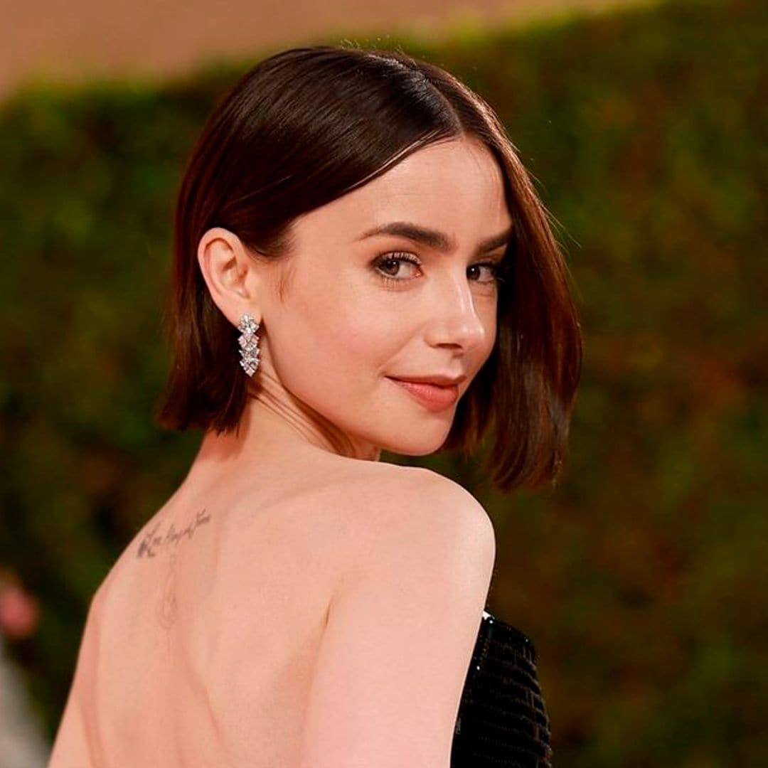 Lily Collins y todas las veces que su corte bob ha sido el más elegante