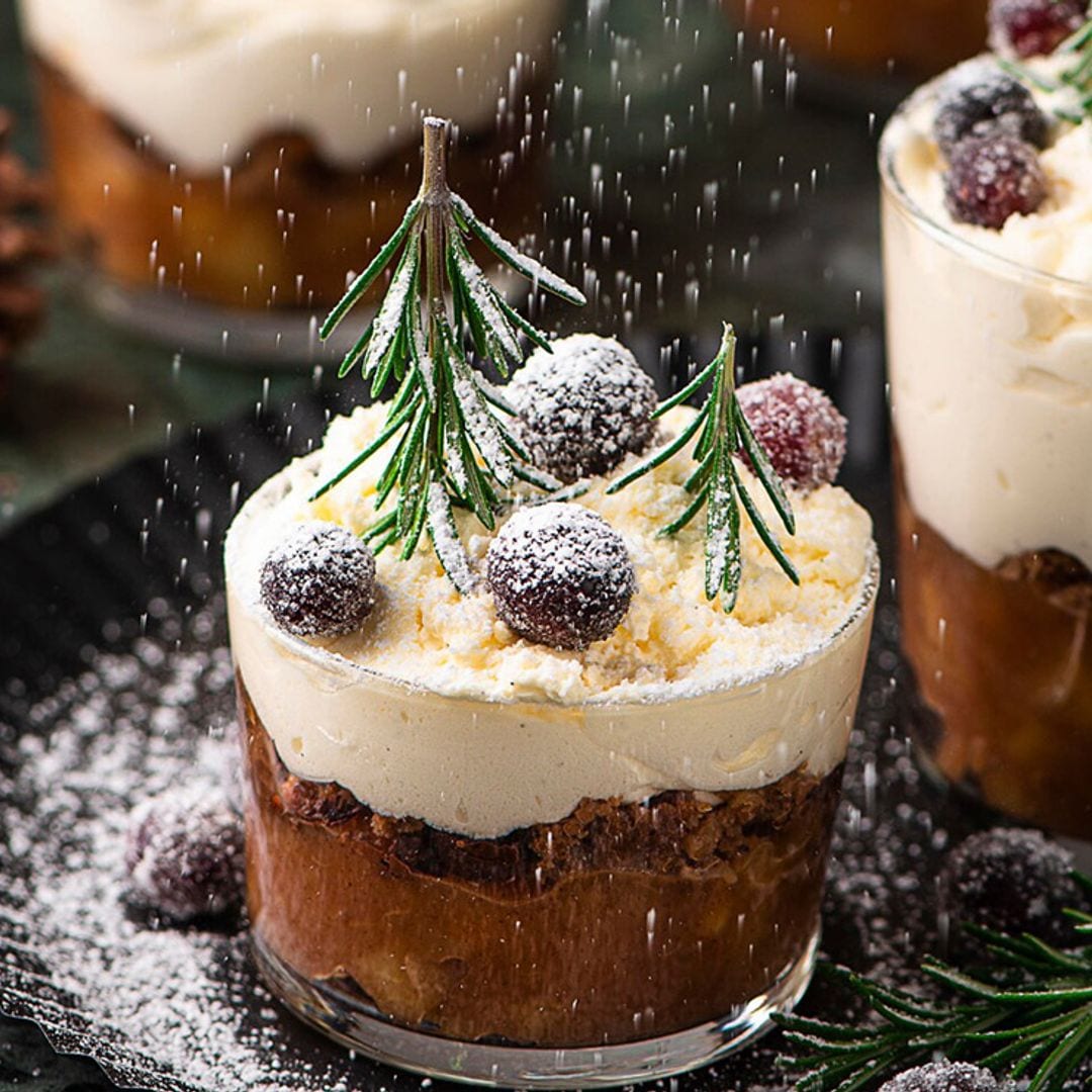 Tiramisú de chocolate con mascarpone a la vainilla