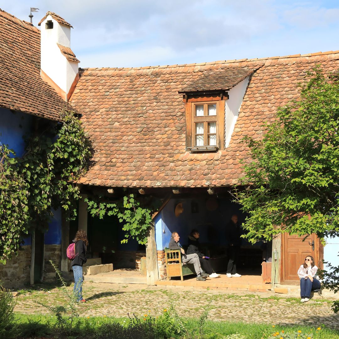 Casa del Príncipe de Gales en Viscri, Transilvania, Rumanía