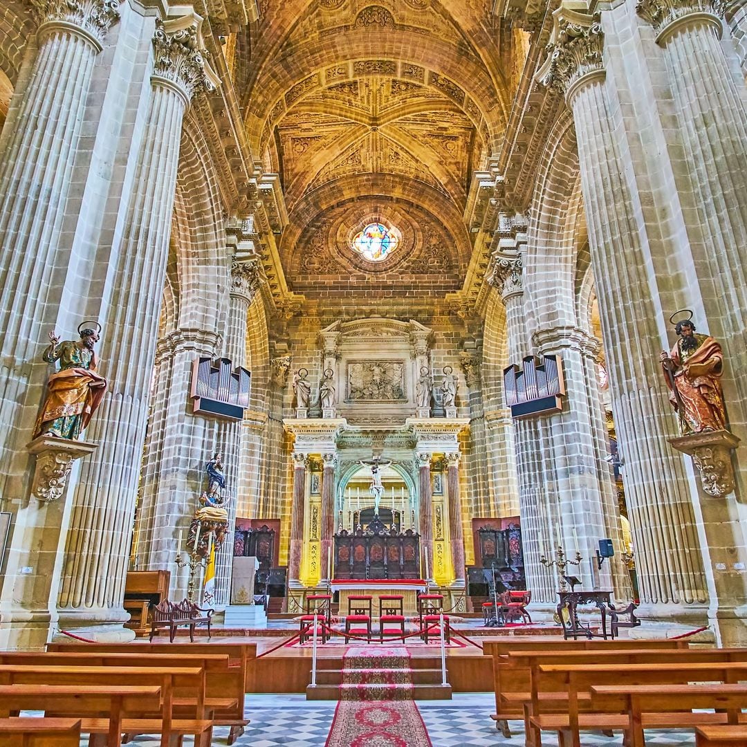 Interior de la catedral de Jerez de la Frontera