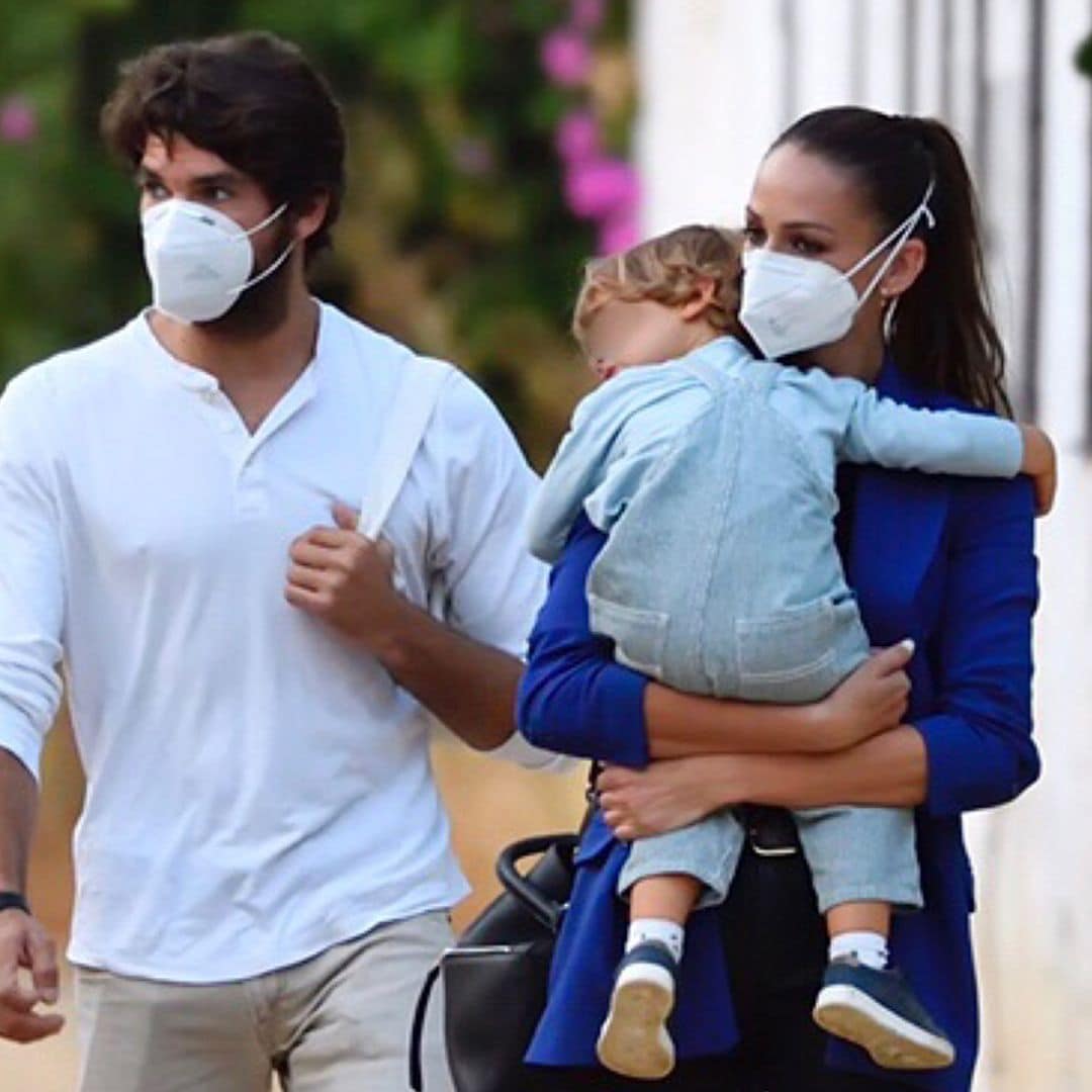 'Mi pequeño agricultor', Eva González disfruta de la Semana Santa en el campo con su hijo Cayetano