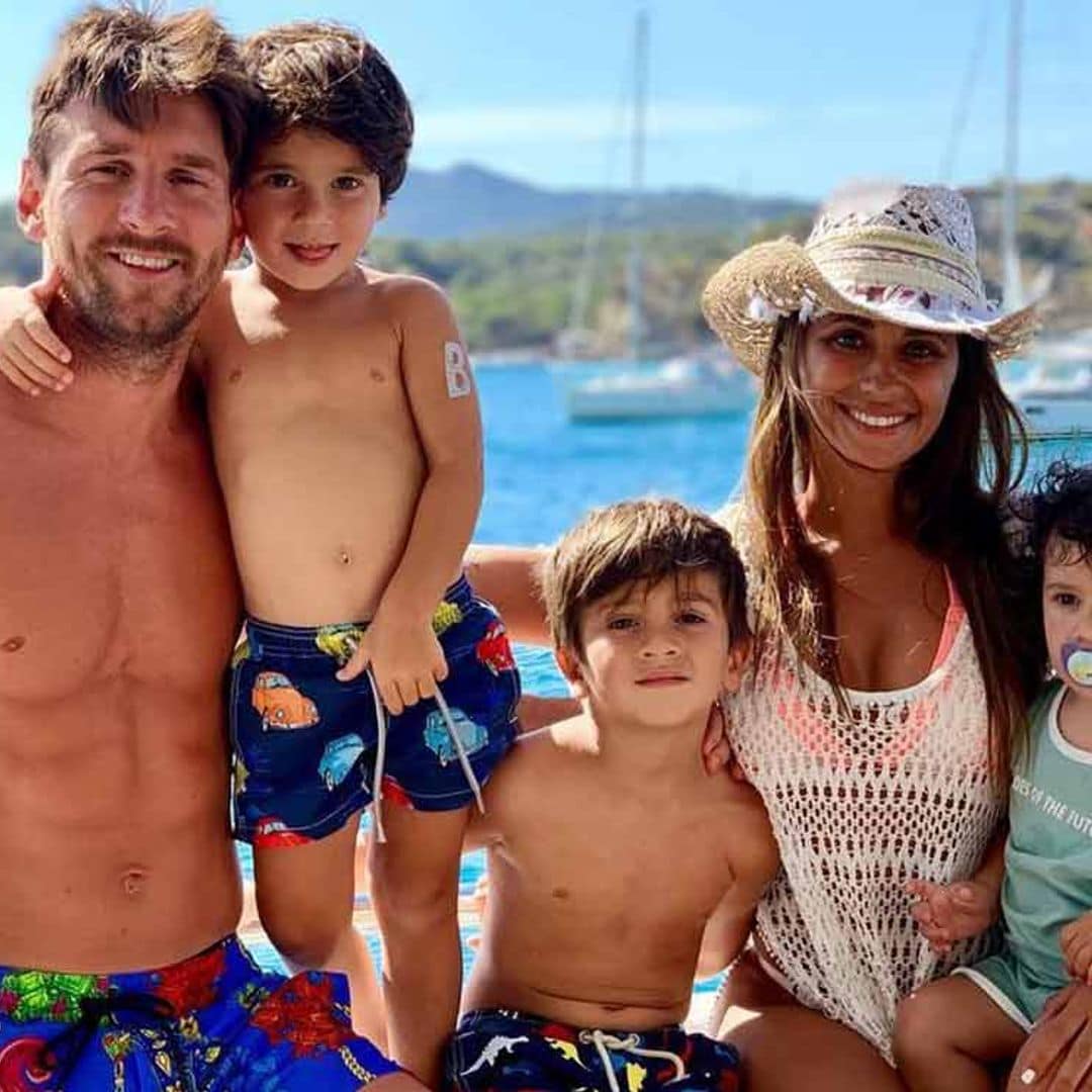 Un enorme jardín, superhéroes y mucho fútbol, los rincones de la casa de Messi y Antonela Roccuzzo