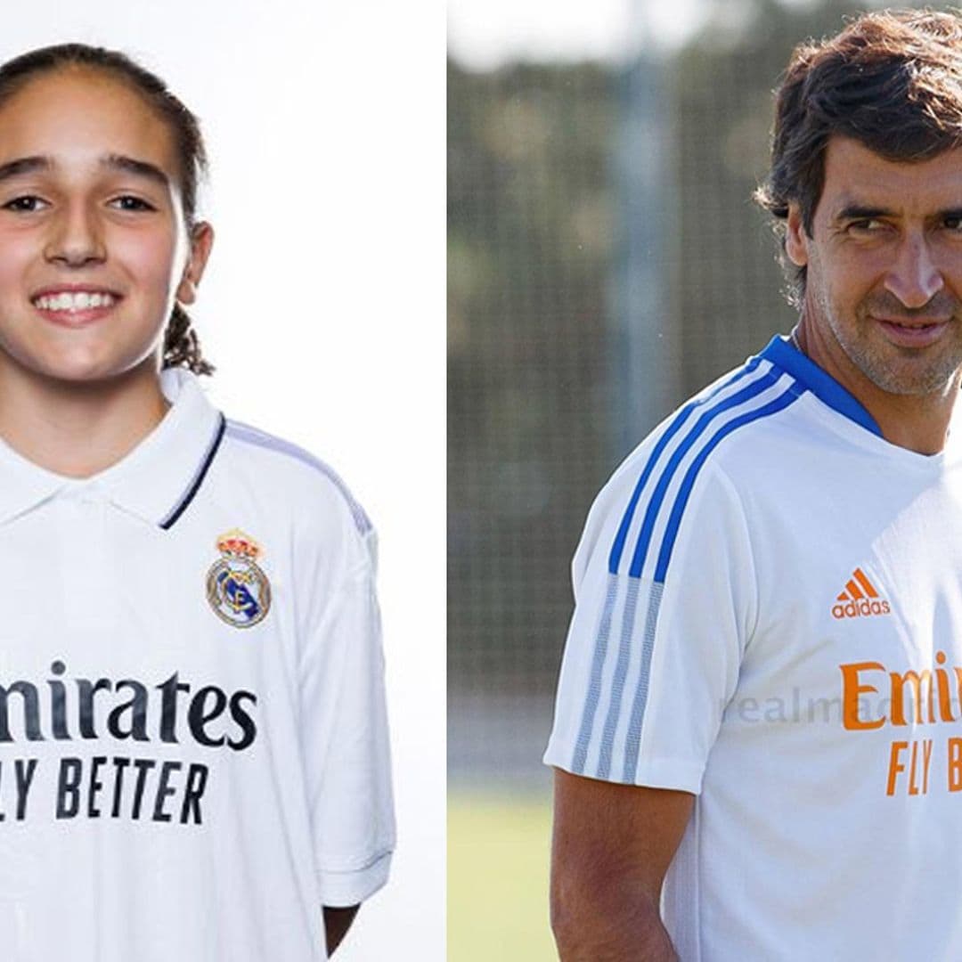 Tímida, siempre sonriente, educada y muy competitiva: así es la hija de Raúl González que ficha por el Real Madrid