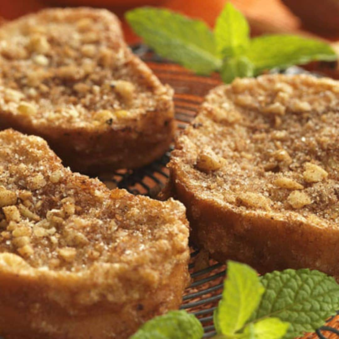 Torrijas de nueces