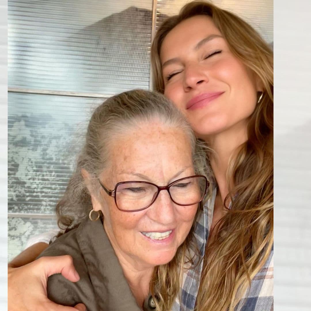 Gisele Bündchen, rota de dolor tras perder a su madre