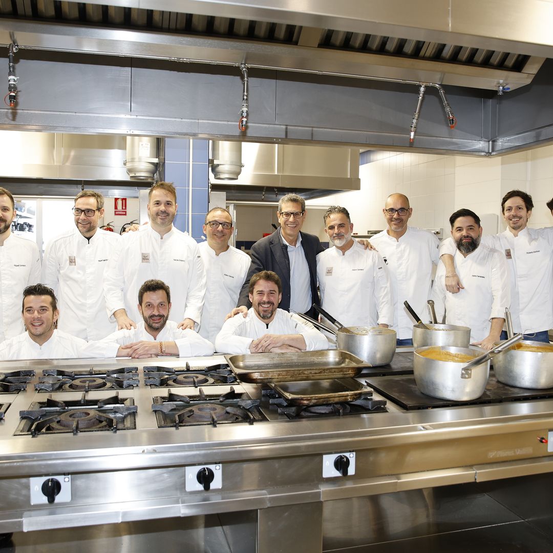 Reputados chefs cocinan en Madrid para los más necesitados