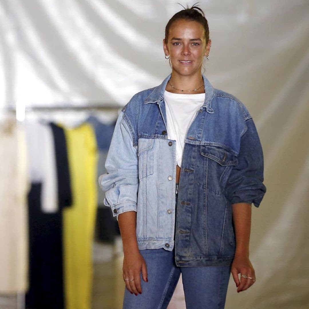 La exclusiva apuesta de Pauline Ducruet para llevar con sus zapatillas de tendencia