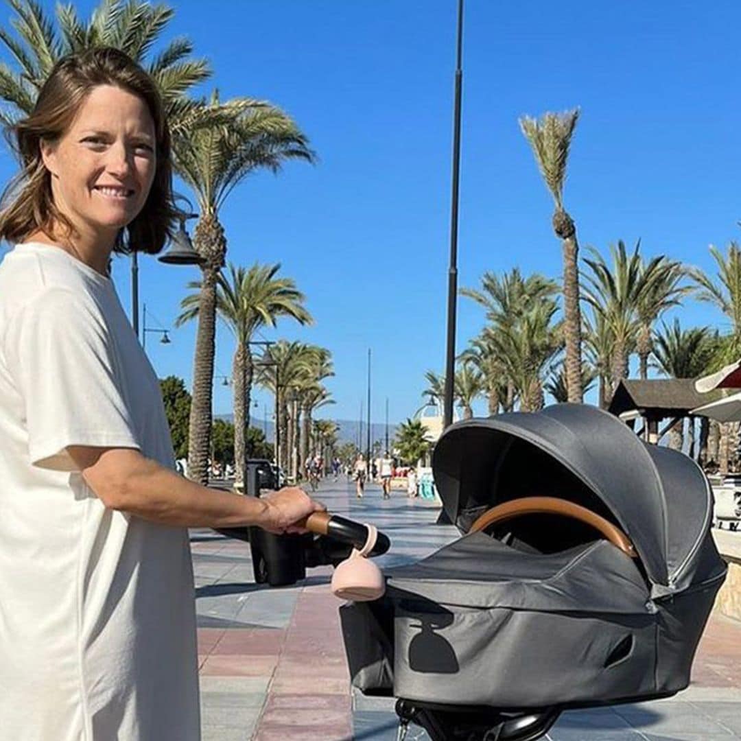 Así es la vida de María Casado cuatro años después de mudarse a Málaga: madre de una niña y trabaja con Antonio Banderas