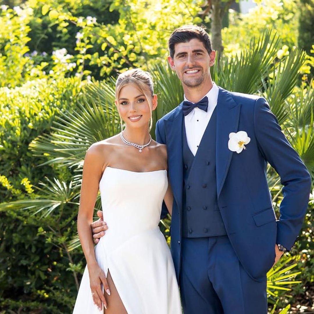 Entramos en la boda de cuento de Thibaut Courtois y Mishel Gerzig