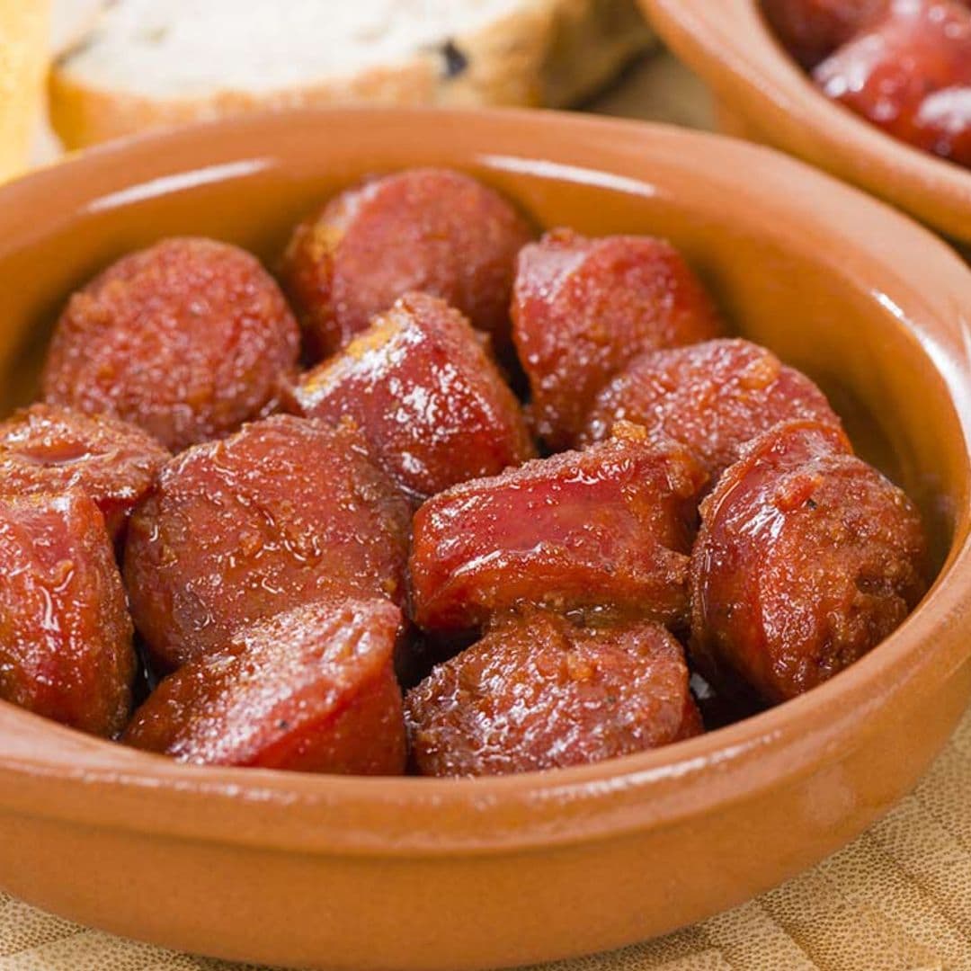 Chorizo a la sidra