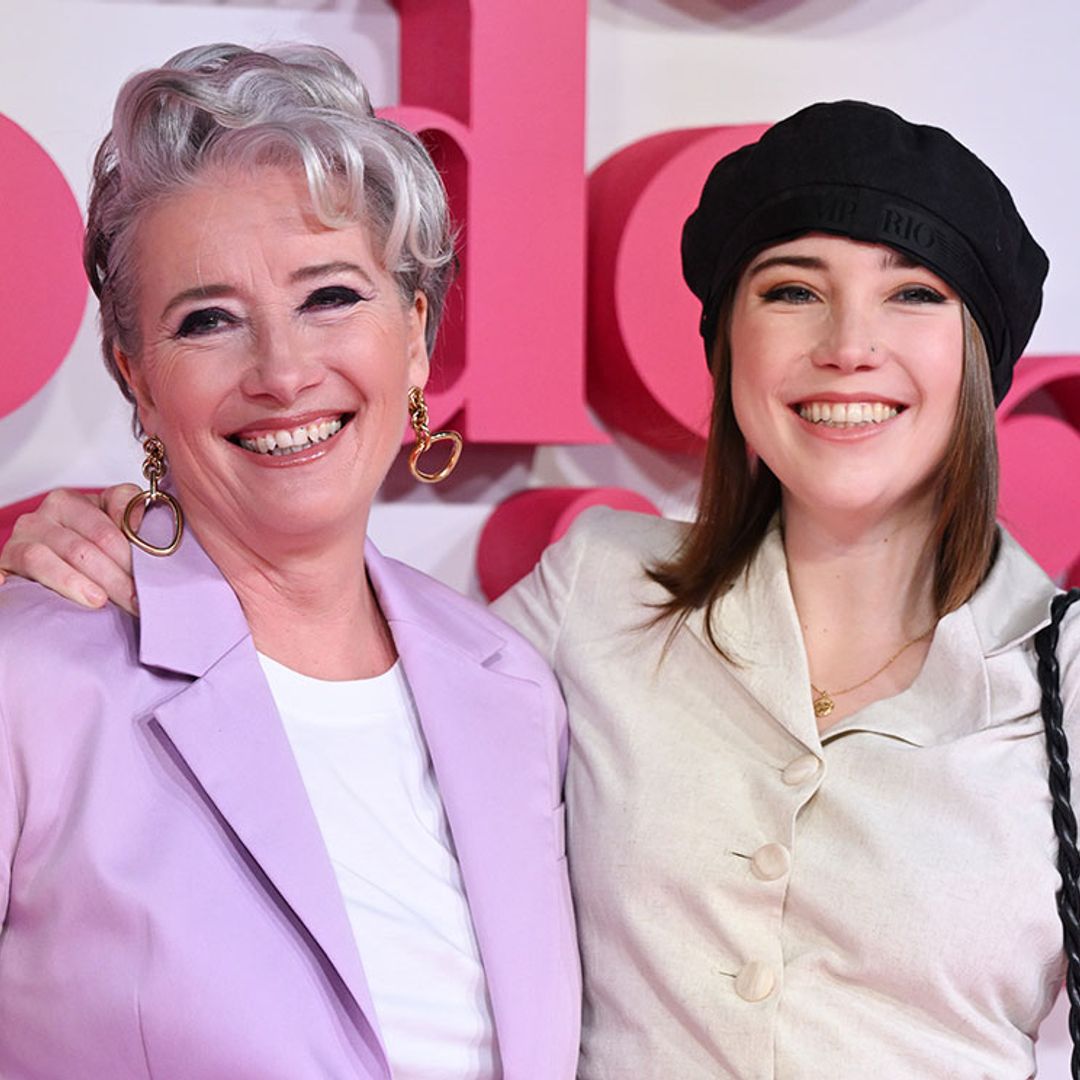 El enorme parecido de Emma Thompson con su hija Gaia, también actriz