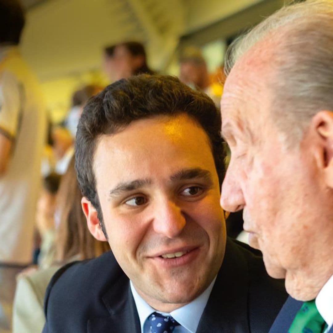 Así vivió el rey Juan Carlos junto a su nieto Felipe, la emocionante noche de la final de la Champions