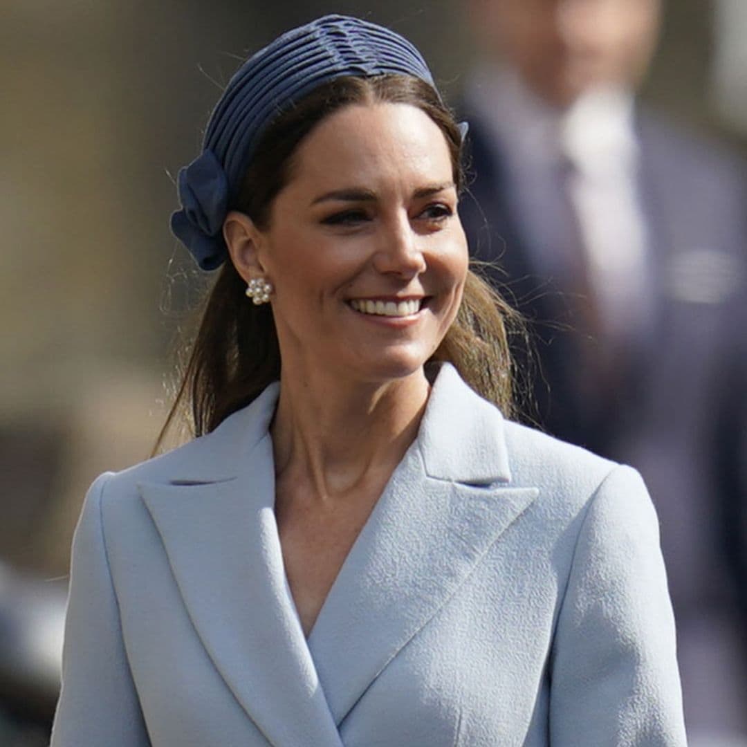 Kate Middleton no arriesga (y gana) con su vestido favorito el domingo de Resurrección